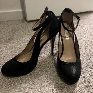 INC International Concepts Women's 11 M LUCEY Ankle Strap Classic Stiletto Heels